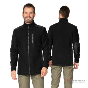 Куртка «Кеми» флисовая без капюшона чёрная. Артикул: 10822. Цена от 2 770 р.