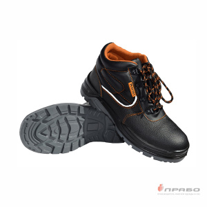 Рабочие кожаные ботинки Paredes с подошвой ПУ/ПУ чёрные. Артикул: COV105. Цена от 1 610 р. в г. Санкт-Петербург