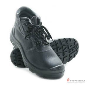 Ботинки кожаные «Мастер Prof» EU-S1Р c МП и антипрокольной стелькой чёрные. Артикул: Бот014. Цена от 748 р. в г. Санкт-Петербург