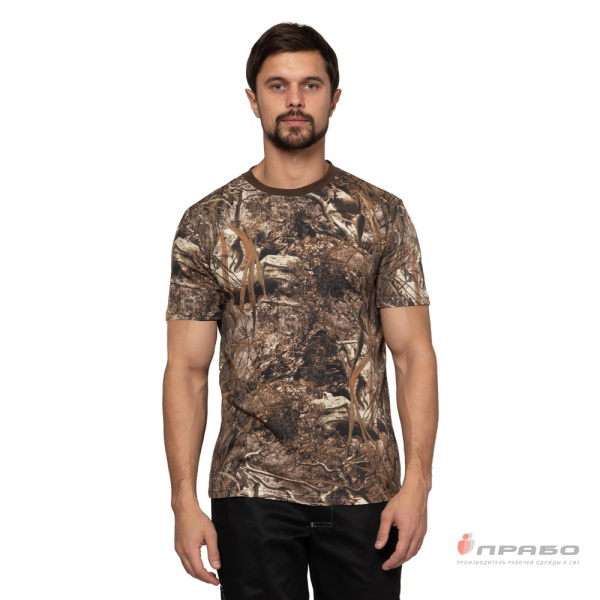 Футболка трикотажная камуфляжная камыш. Артикул: Трик106. #REGION_MIN_PRICE#