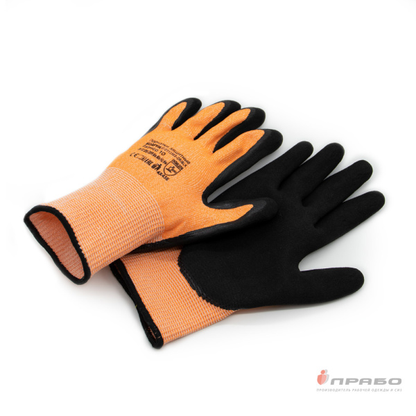 Перчатки для защиты от порезов Scaffa DY1350S-OR/BLK. Артикул: 9975. #REGION_MIN_PRICE#