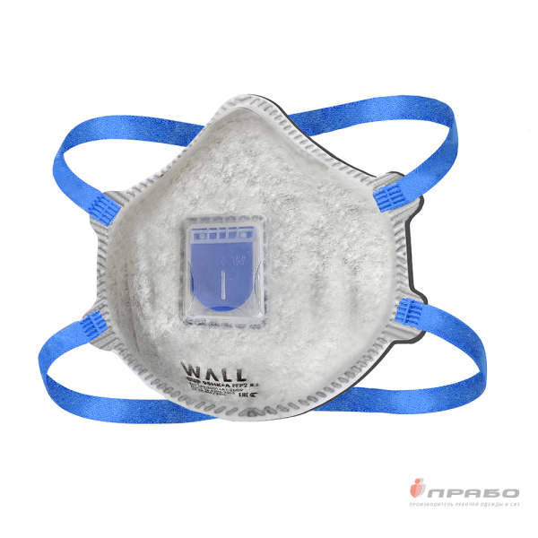 Респиратор Wall Cup 95HK+A FFP2 R D с клапаном выдоха арт. 29503F. Артикул: 10754. #REGION_MIN_PRICE#