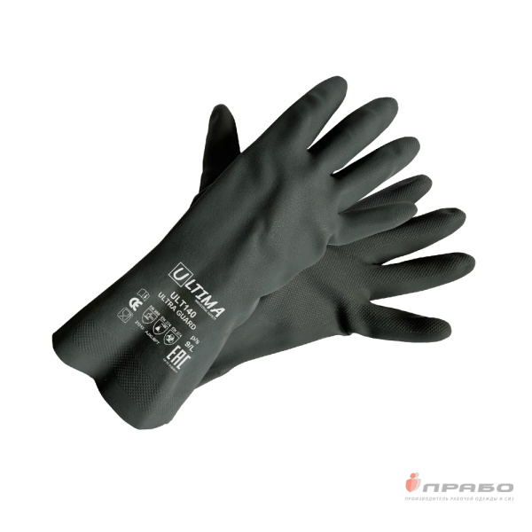 Перчатки химстойкие латексные Ultima Ultra Guard ULT140. Артикул: 11291. #REGION_MIN_PRICE# в г. Санкт-Петербург