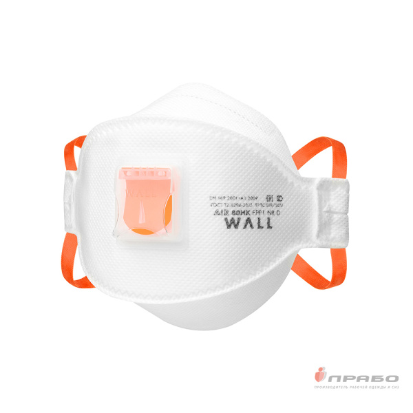 Респиратор Wall All Air 80HK FFP1 NR D с клапаном выдоха арт. 380021 F. Артикул: 10734. #REGION_MIN_PRICE#