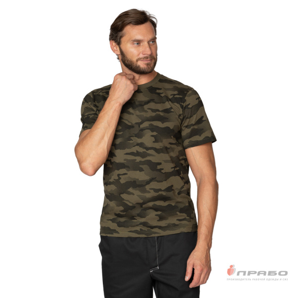Футболка трикотажная КМФ, 190 г/м². Артикул: Трик116. #REGION_MIN_PRICE#