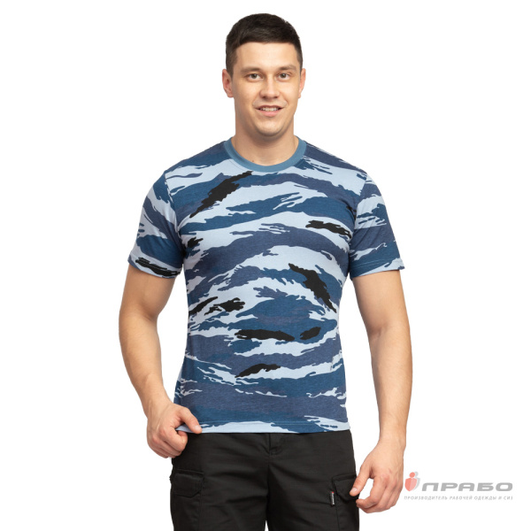 Футболка трикотажная камуфляжная ОМОН. Артикул: Трик106. #REGION_MIN_PRICE#
